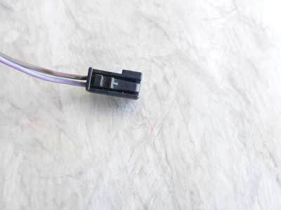 Mercedes Black Connector 2 Pin 2 Wire 03754559283